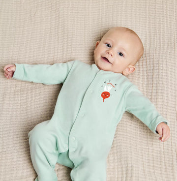 Mint beet onesies