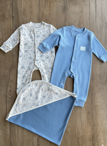 Cute Teddy 3pieces Set