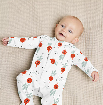 All over beet onesies