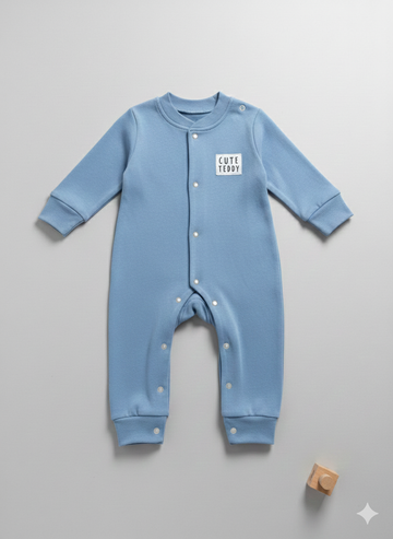 Mono Cute Teddy cotton romper